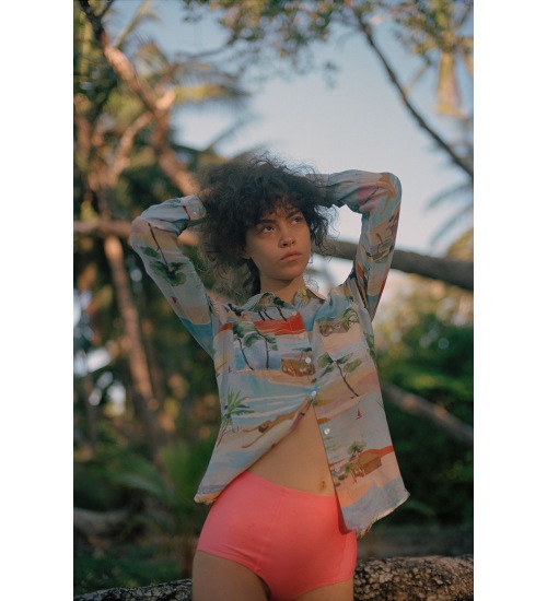 La Pointe COTTON SILK SHIRT