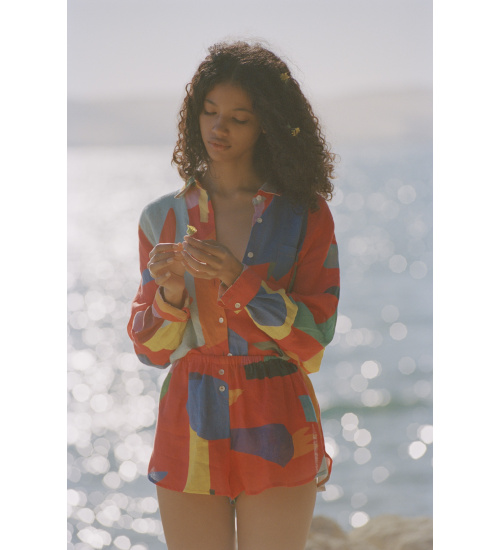 CHEMISE EN LIN ASTROFLASH