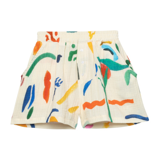 PRELUDE EN DO COTTON GAUZE SHORTS