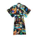 KIMONO BATEAUX NOIR