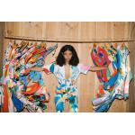 BLEU JAUNE ROSE JUMPSUIT