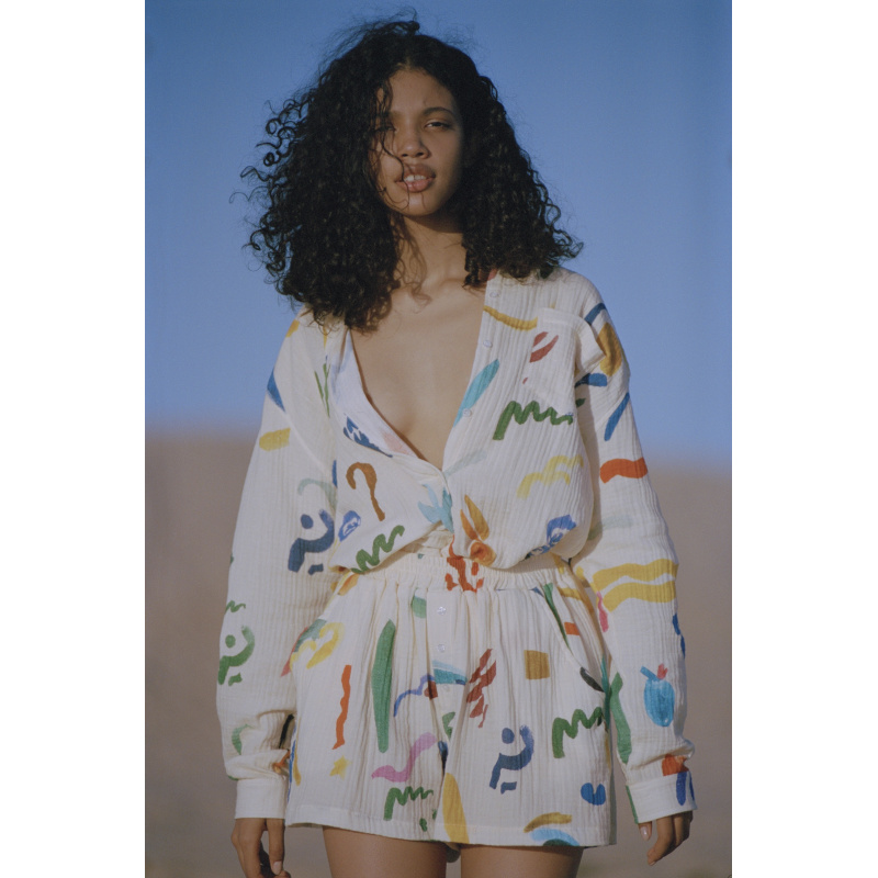 SHORT EN GAZE DE COTON PRELUDE EN DO