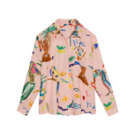 CHEMISE EN GAZE DE COTON ABRA ROSSA