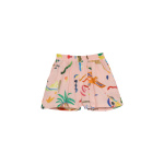 SHORT EN GAZE DE COTON ABRA ROSSA