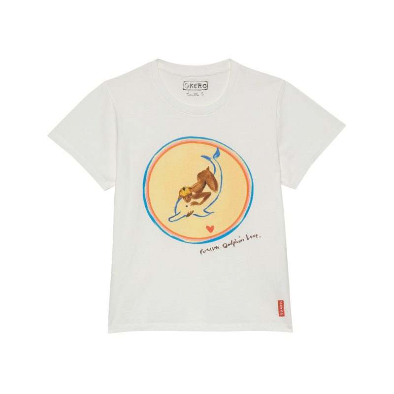 Tee Shirt Dolphin Love