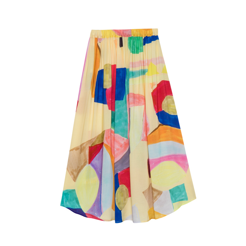 JUPE GAUDI JAUNE
