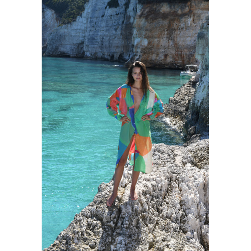 Robe Capri Mosaica Verde