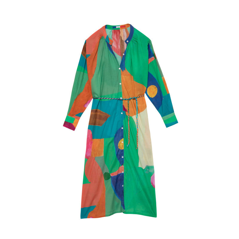 Robe Capri Mosaica Verde