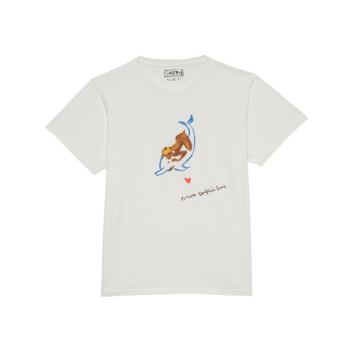 Tee SHIRT FOREVER DOLPHIN LOVE