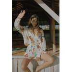 CHEMISE EN GAZE DE COTON MUSIC CUT