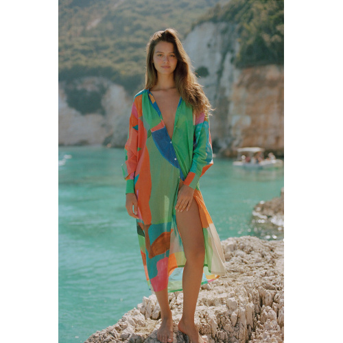 Robe Capri Mosaica Verde