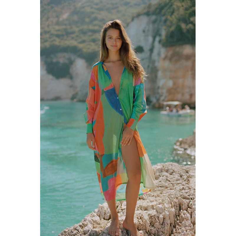 Robe Capri Mosaica Verde