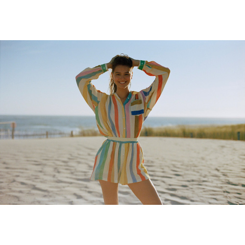 PAZ COTTON GAUZE SHORTS