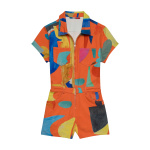 COMBI-SHORT RAINBOW ROUGE