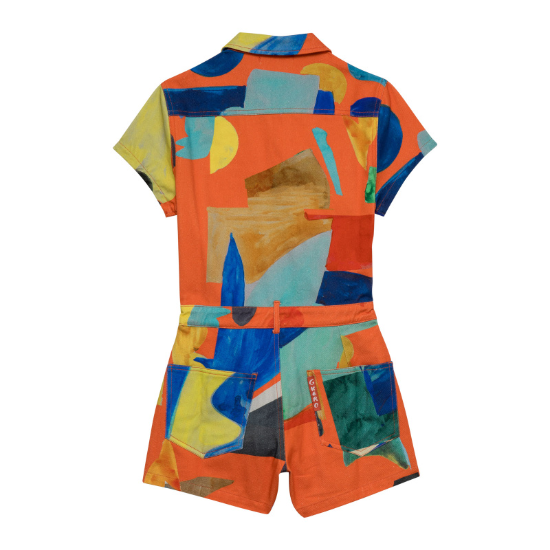 RAINBOW ROUGE SHORT JUMPSUIT