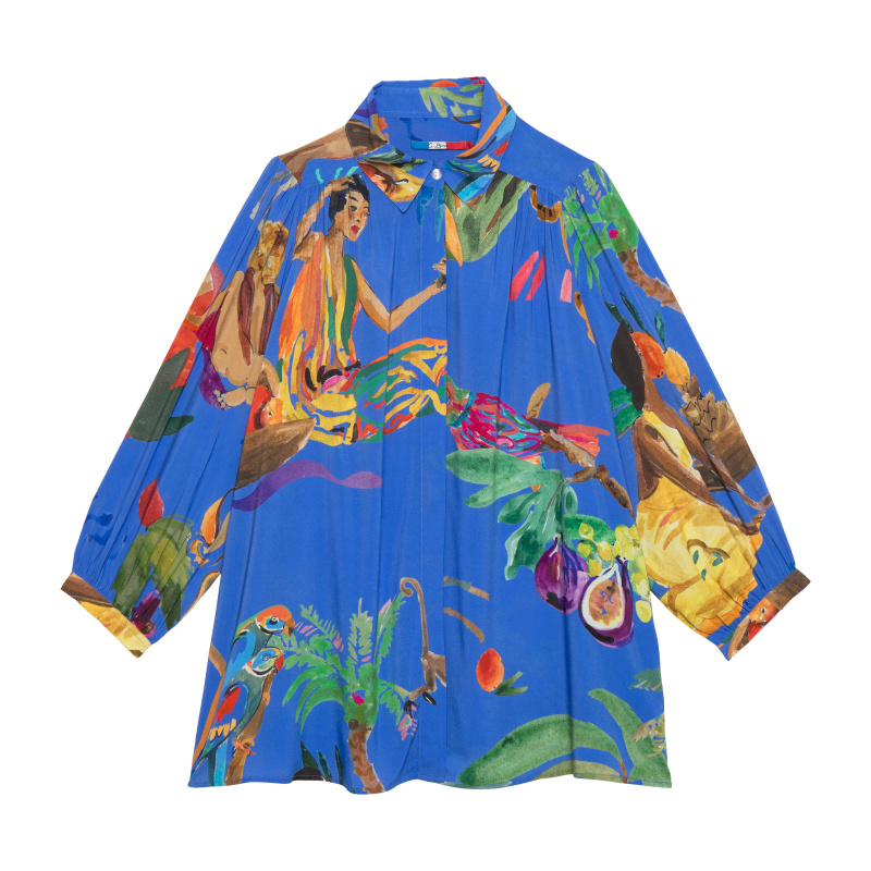 FEMME LUXE BLEU WOMEN BLOUSE