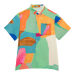 MOSAICA VERDE CHEMISE HAWAIENNE