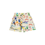 BIRDS COLOR VENISE SHORT