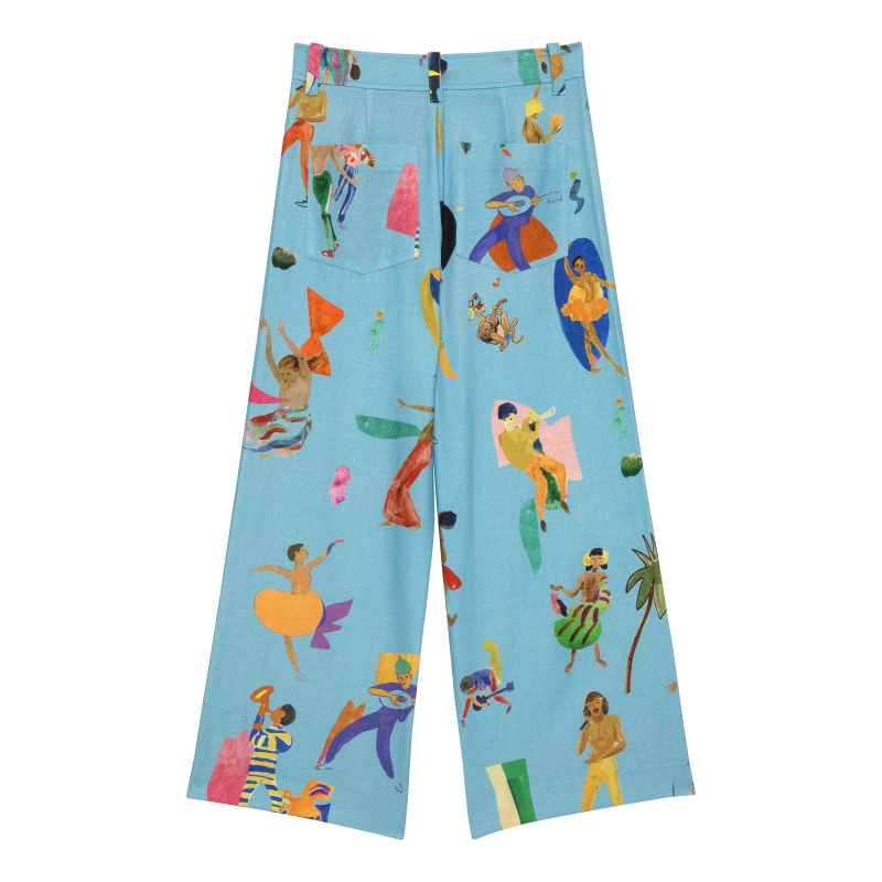 MUSIC CUT SKY PRINCE PANTS