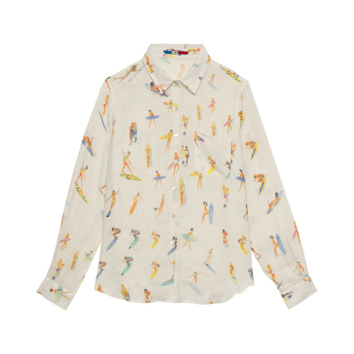 SURFEUSES DU FEU LINEN SHIRT