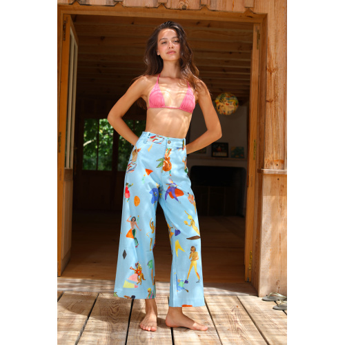 PANTALON PRINCE MUSIC CUT SKY