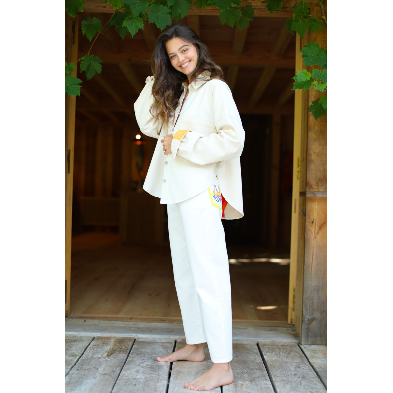 GEOMETRIE JOE DENIM SHIRT