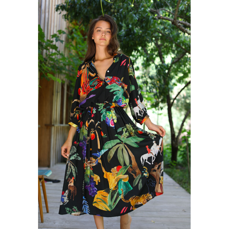 JUPE FEMME LUXE NOIR