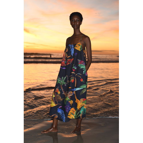 FEMME LUXE NOIR POPPY DRESS