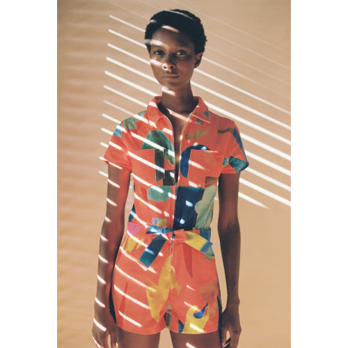 RAINBOW ROUGE SHORT JUMPSUIT