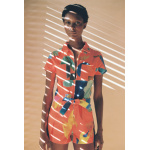 RAINBOW ROUGE SHORT JUMPSUIT