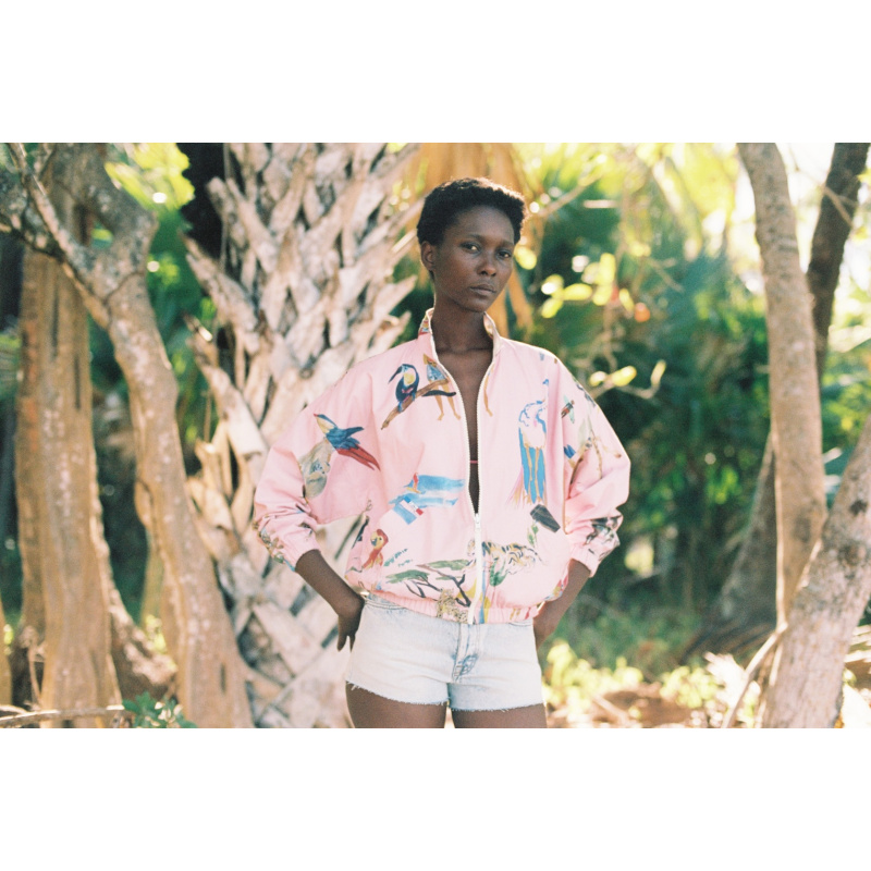 ANIMAL PINK PARTY TEDDY JACKET