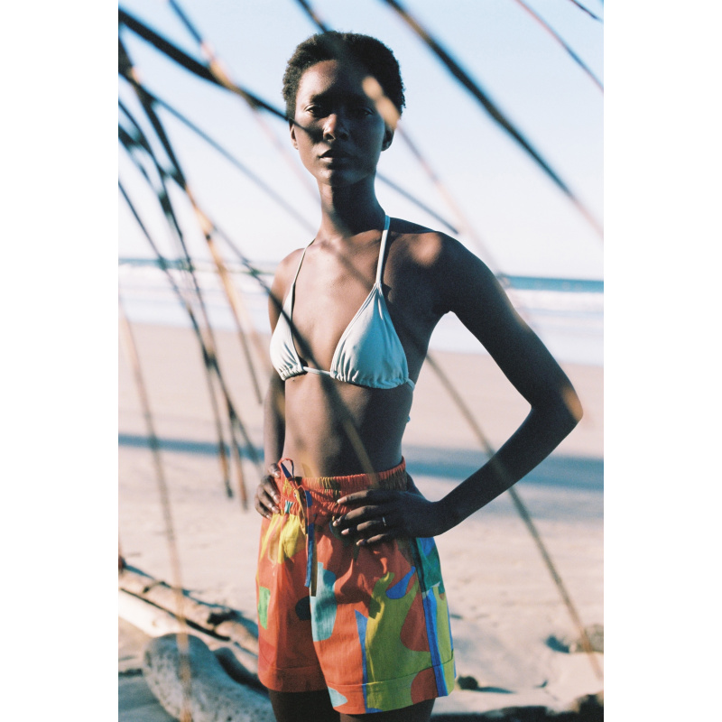 SHORT VENISE RAINBOW ROUGE