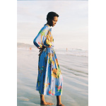 BLOUSE FEMME LUXE BLEU