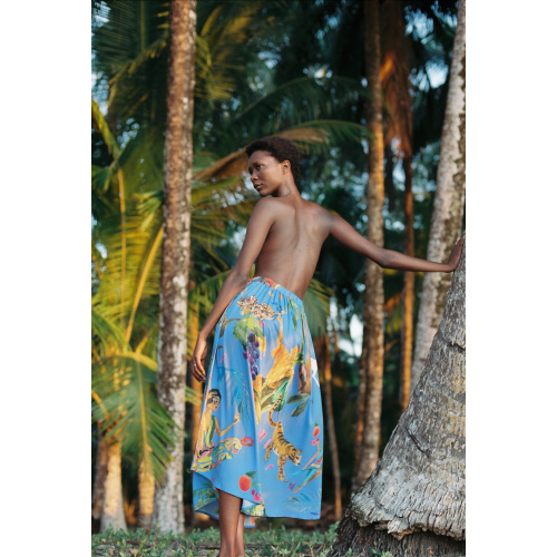 FEMME LUXE BLEU SKIRT