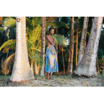 JUPE FEMME LUXE BLEU