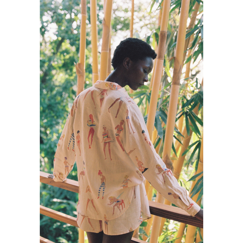 BEAUTIFUL GIRLS LINEN SHIRT