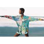 CHEMISE EN GAZE DE COTON 80'S COLOR