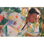 80'S COLOR COTTON GAUZE SHIRT