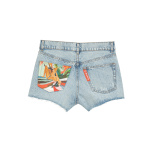 SHORT EN JEAN FEMME RENVERSÉE