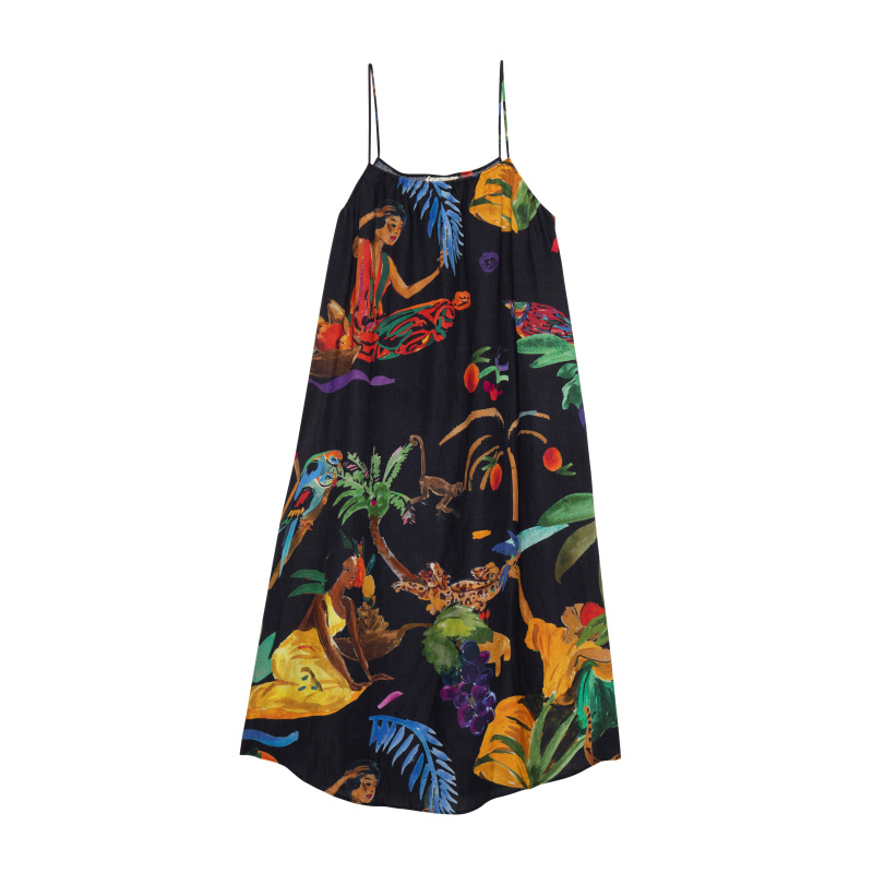 FEMME LUXE NOIR POPPY DRESS