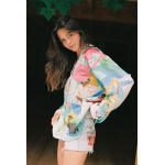 CHEMISE EN GAZE DE COTON 80'S COLOR