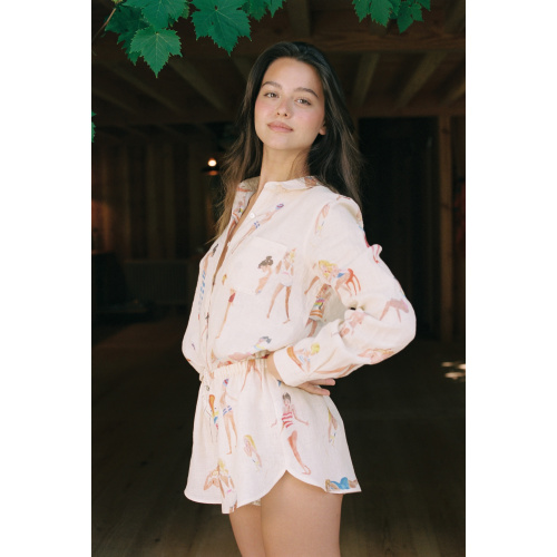 BEAUTIFUL GIRL LINEN SHORT