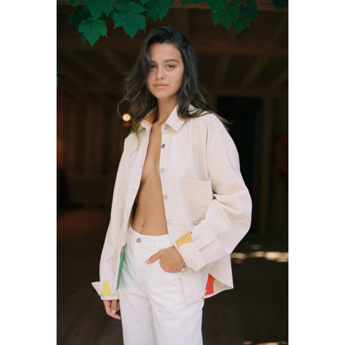 GEOMETRIE JOE DENIM SHIRT