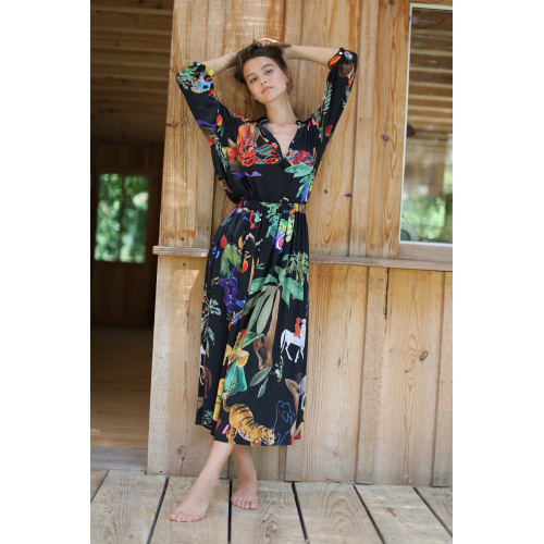 BLOUSE FEMME LUXE NOIR