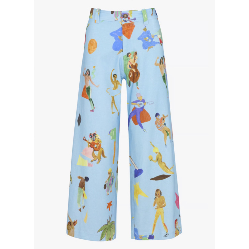 MUSIC CUT SKY PRINCE PANTS