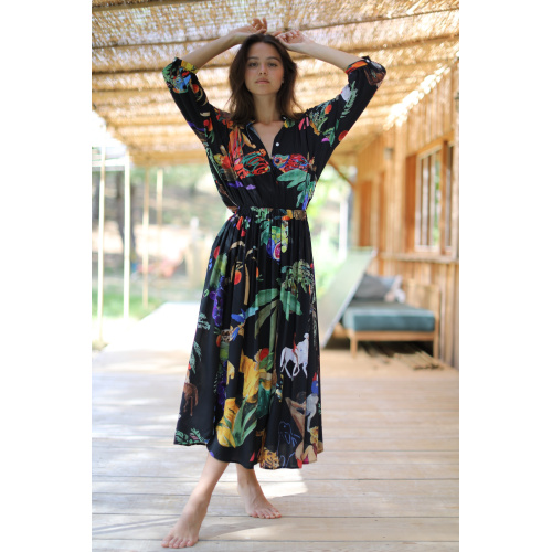 BLOUSE FEMME LUXE NOIR